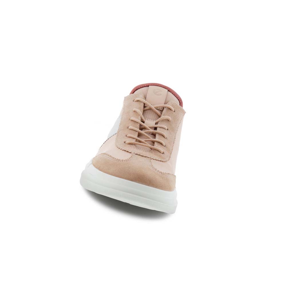 Ecco Soft X Retro-inspired Fritidssko Dame Rosa Brune | NO 85YXF